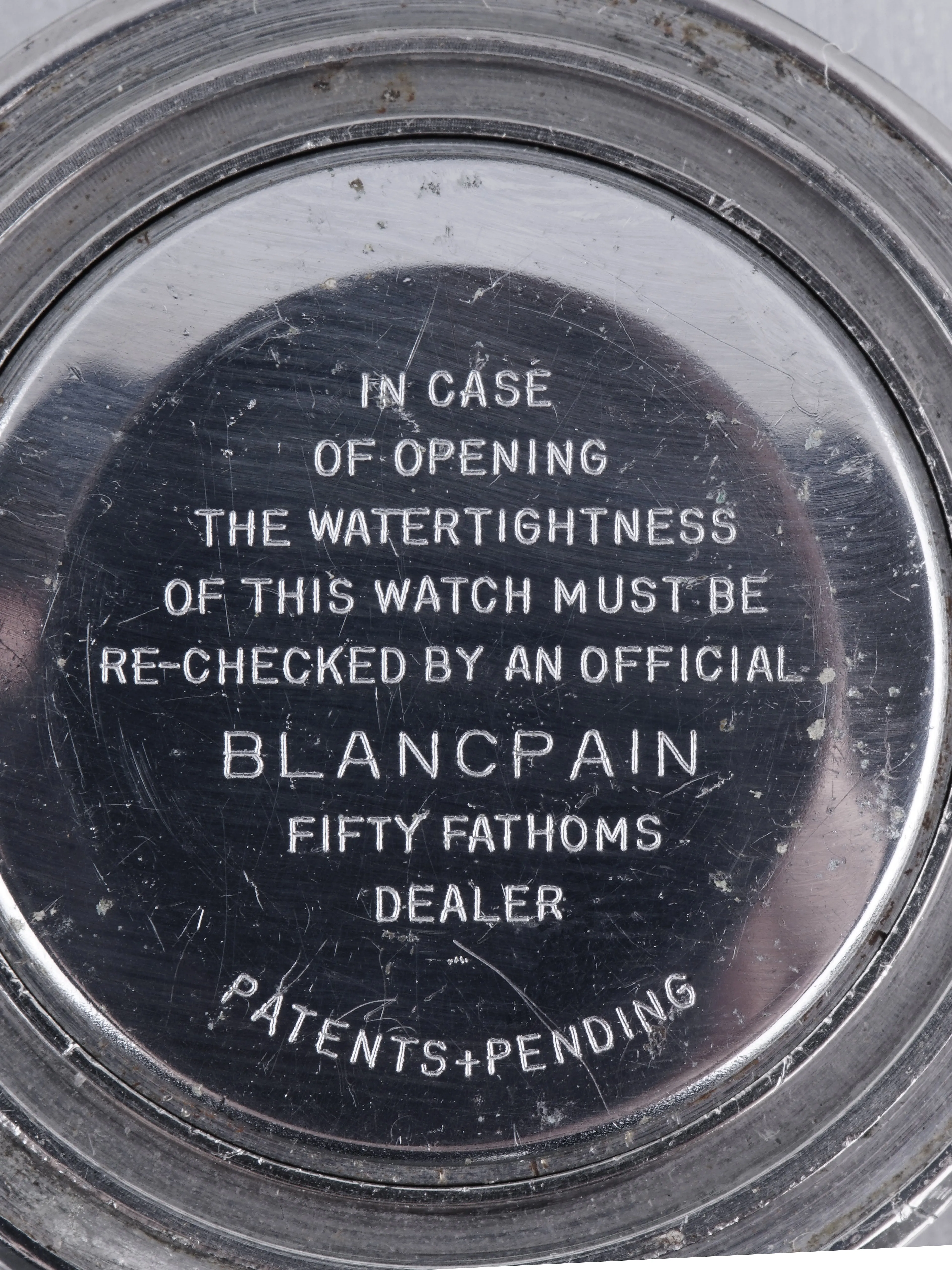 1953 Blancpain Fifty Fathoms (Ref. 2462) Aqualung 1000FT