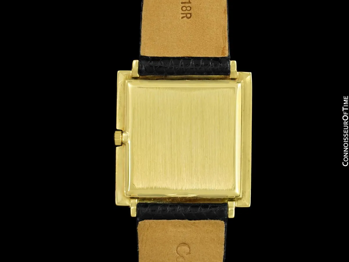 1961 Vacheron & Constantin Vintage "Extra-Flat" Modernist Mens Watch - 18K Gold