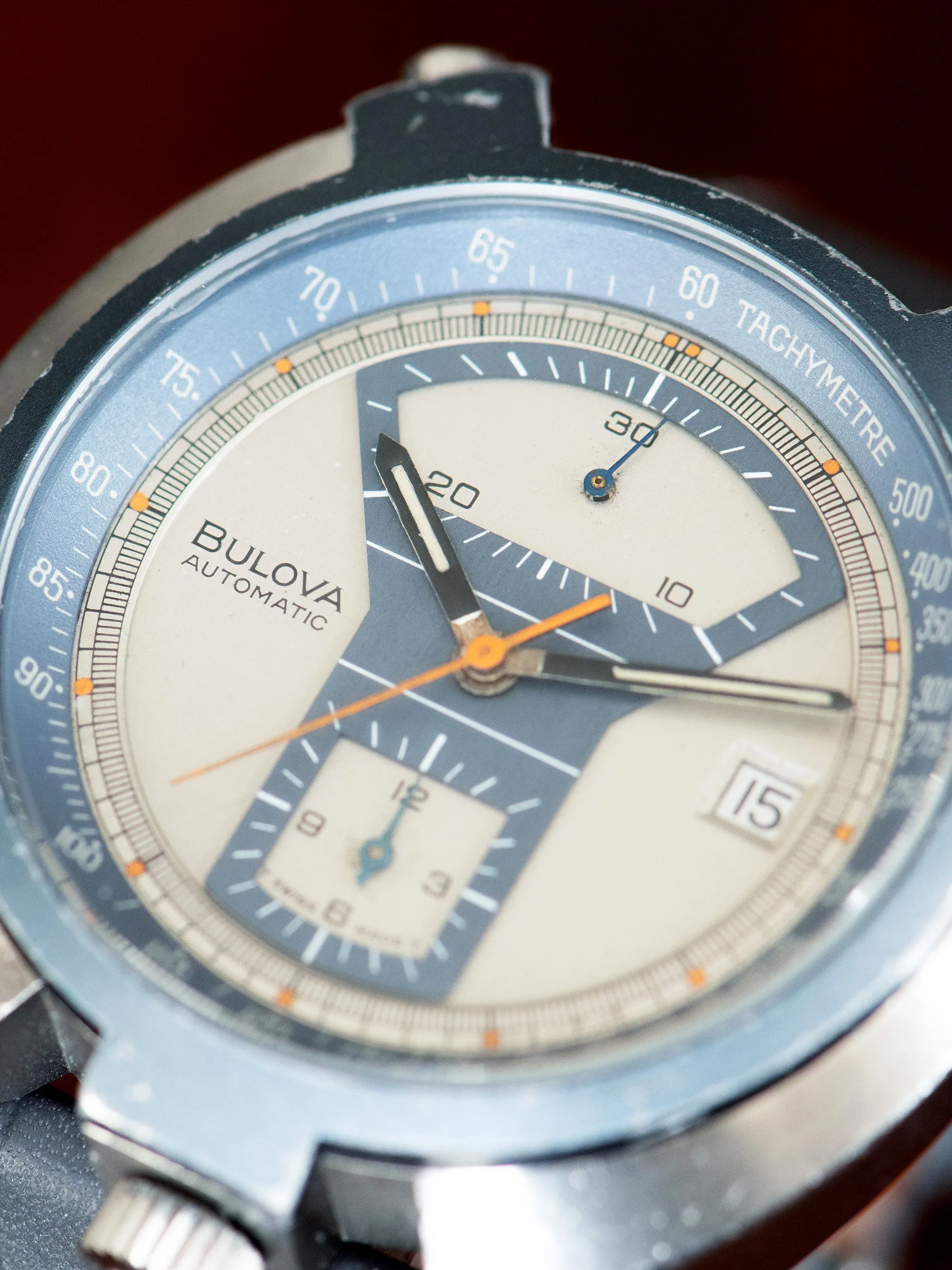 1973 Bulova Bullhead Chronograph (Ref. 7392) Cal. 11 "Parking Meter"