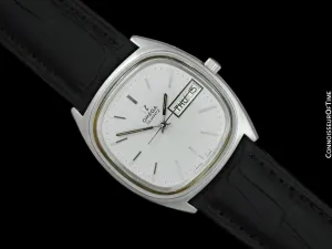 1976 Omega Vintage Mens Full Size Rare 1310 "Megaquartz" Watch - Stainless Steel