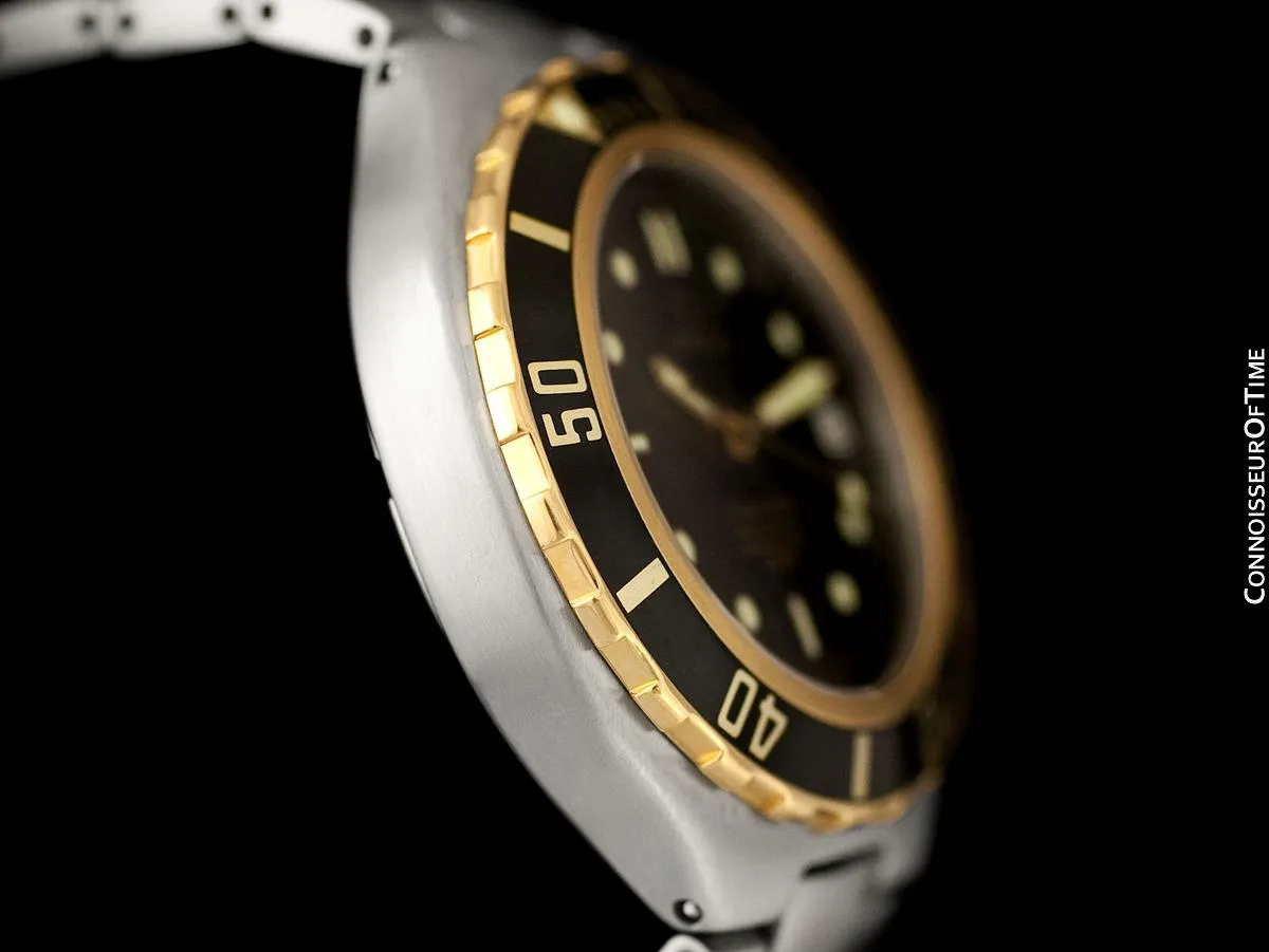 1986 Omega Seamaster 200M Pre-Bond Automatic Chronometer Dive Watch - Stainless Steel & 18K Gold