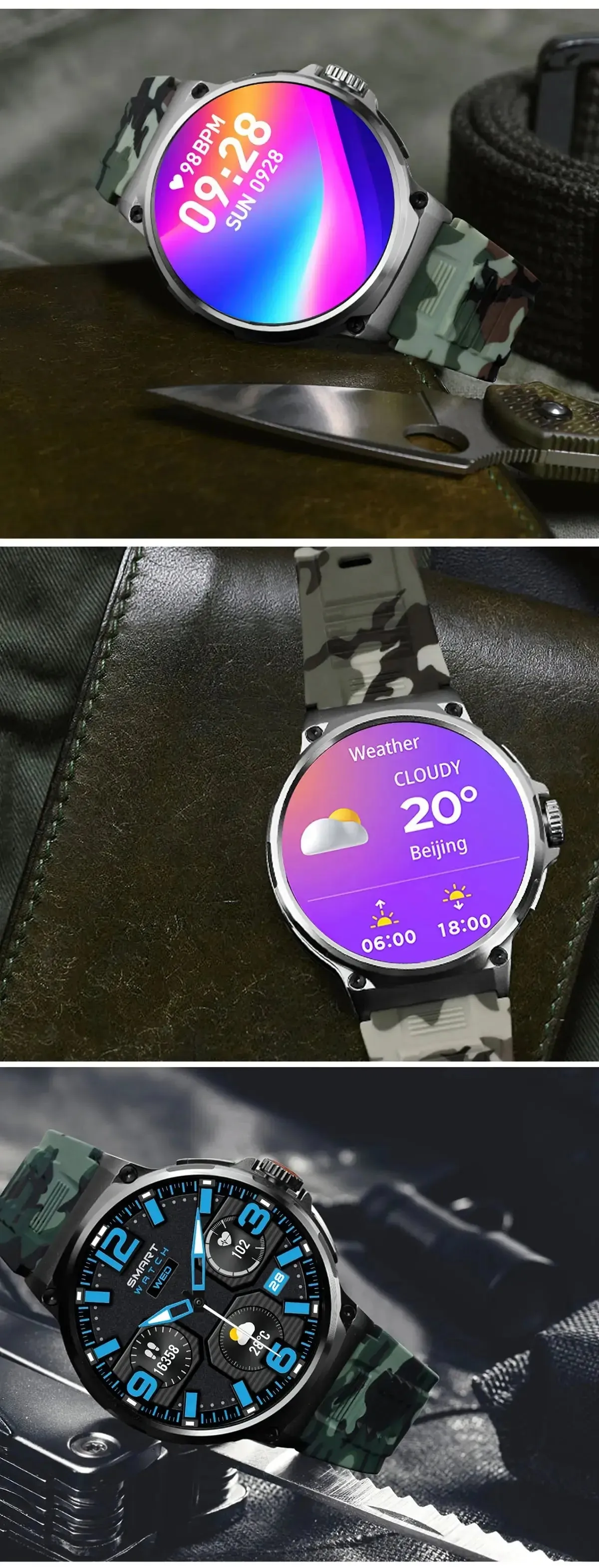 2024 Smart Watch for Huawei & Xiaomi