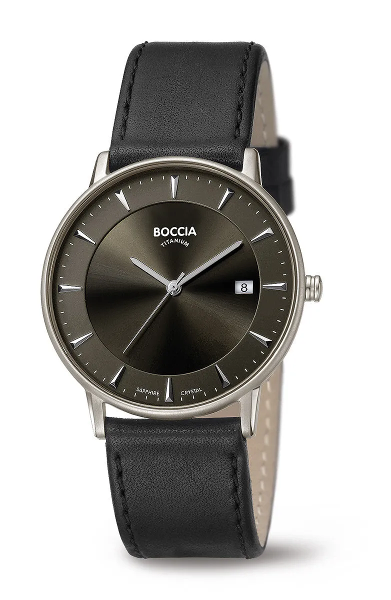 3607-01 Boccia Titanium Mens Watch