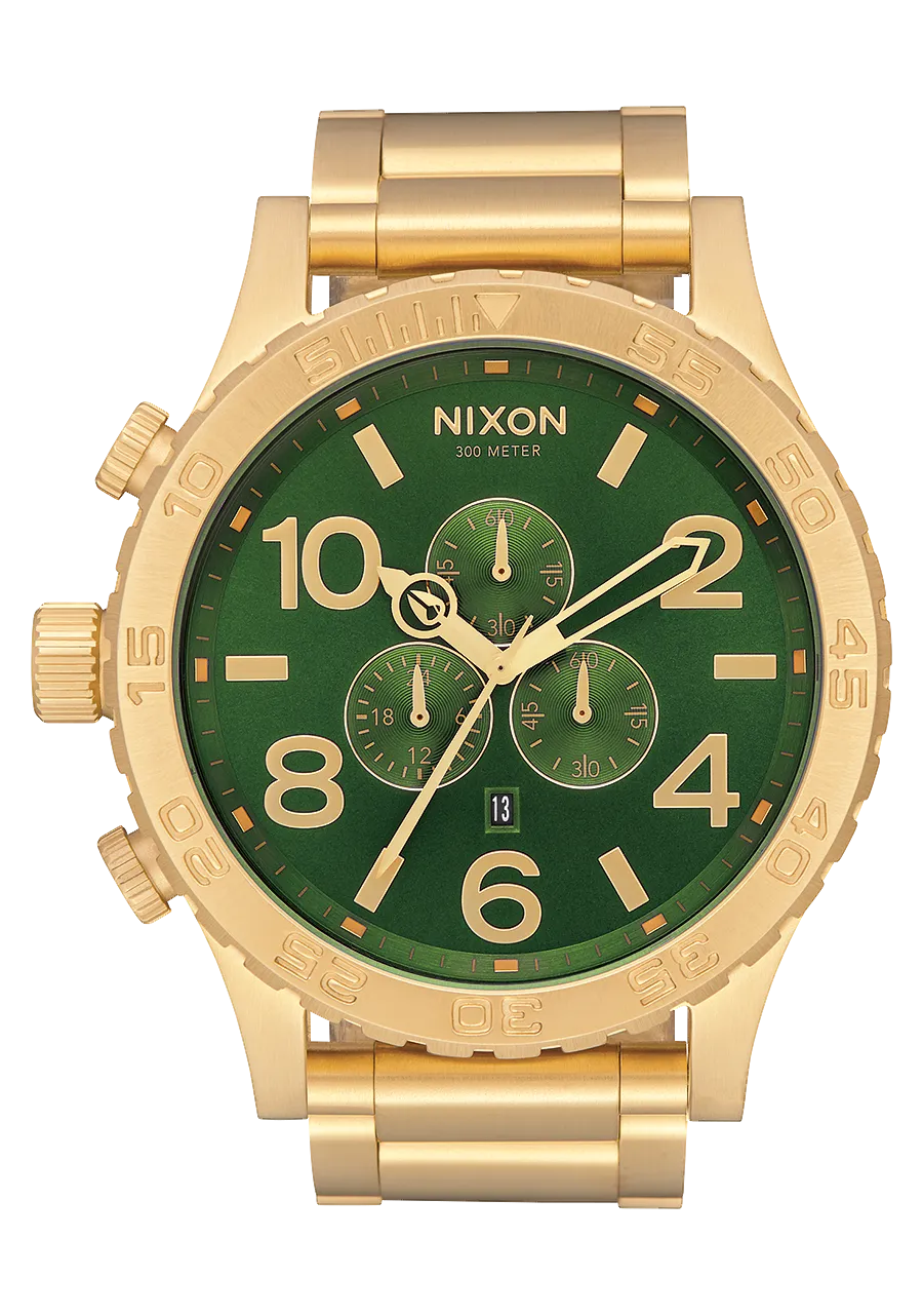 51-30 Chrono - Gold / Green Sunray / HP Gold