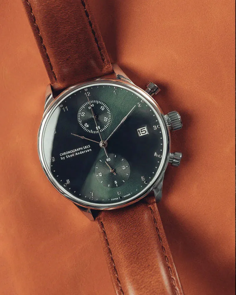 About Vintage 1815 Chronograph Steel / Green Watch