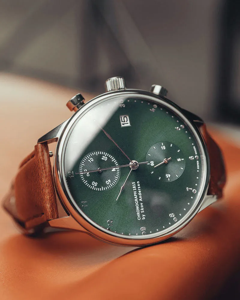 About Vintage 1815 Chronograph Steel / Green Watch