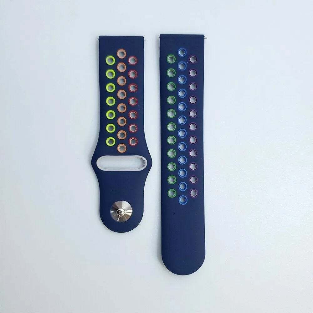 Amazfit Bip Sport Strap (Dark Blue/Rainbow)