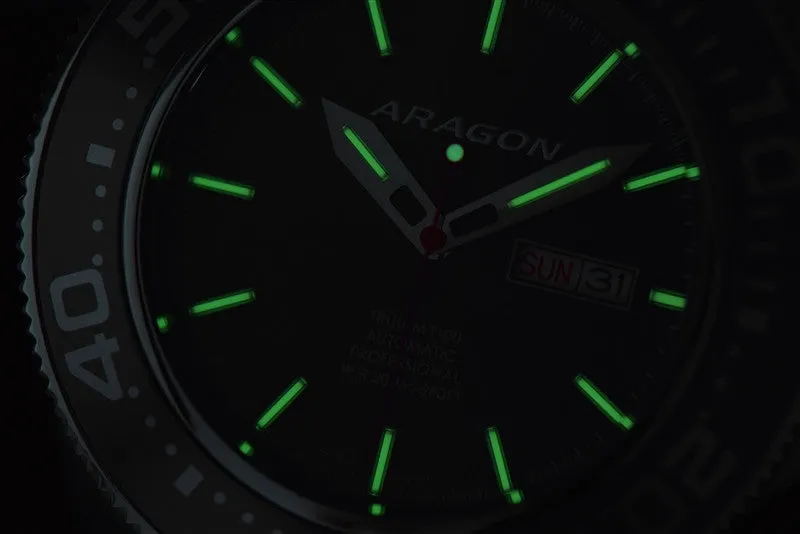 ARAGON Divemaster T100 Automatic 45mm A066BLK