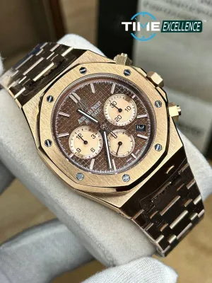 Audemars Piguet Royal Oak AAA grade Chronograph 41mm Rose Gold