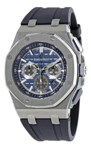 Audemars Piguet Royal Oak Offshore 42mm Titanium Blue Dial NEW 26480TI.OO.A027CA.01