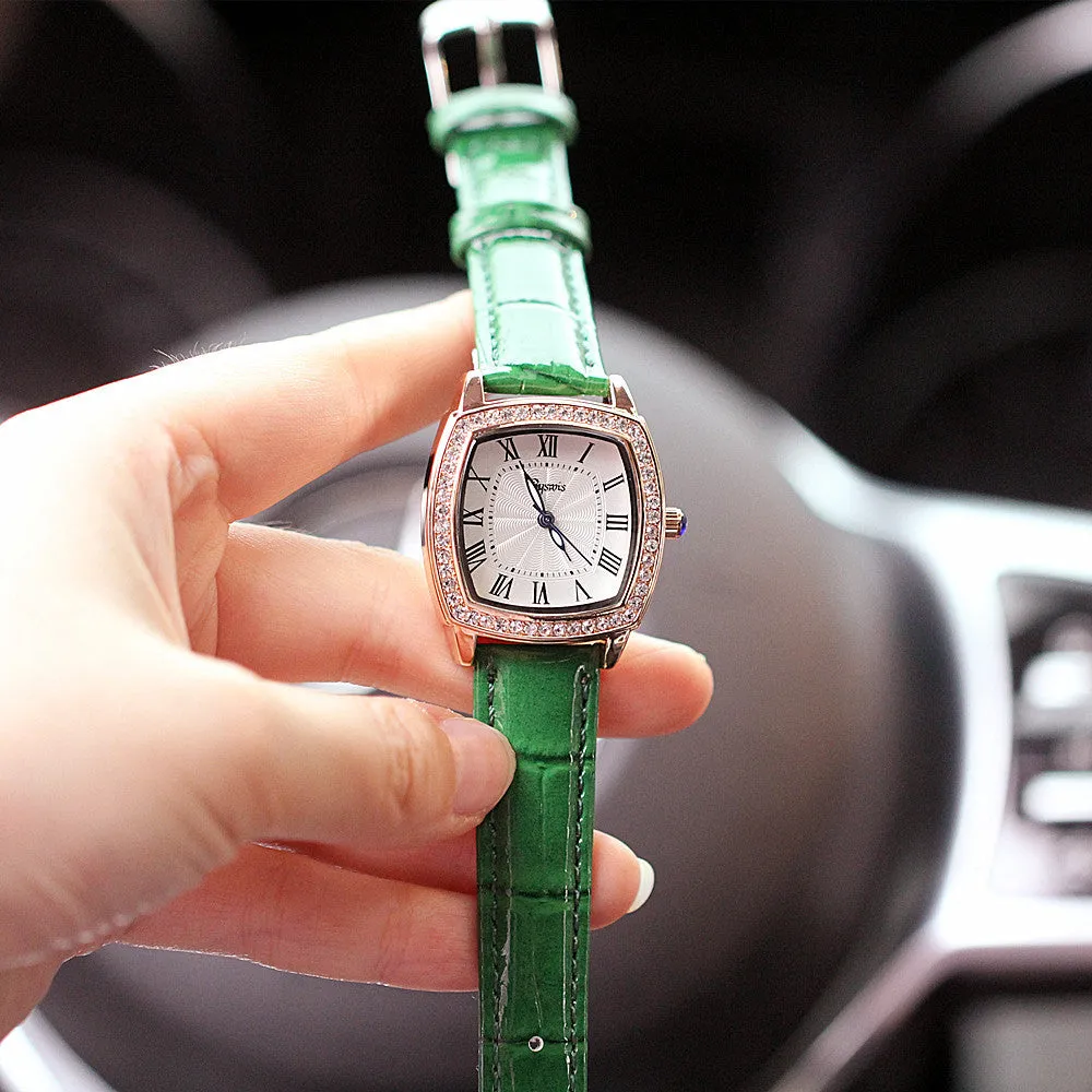 Authentic women's watches, quartz waterproof watches, trendy and casual watches