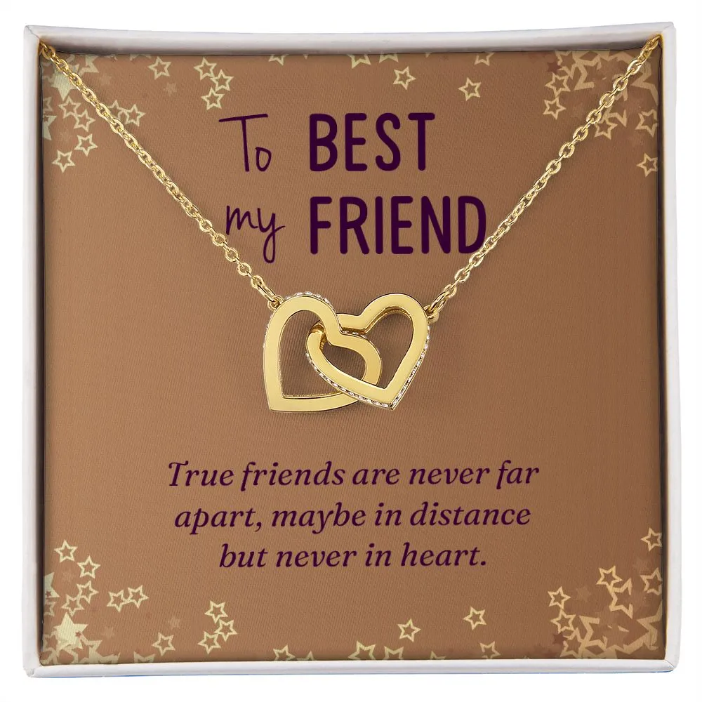 Best Friend Gifts for Birthday Christmas Necklace Gift