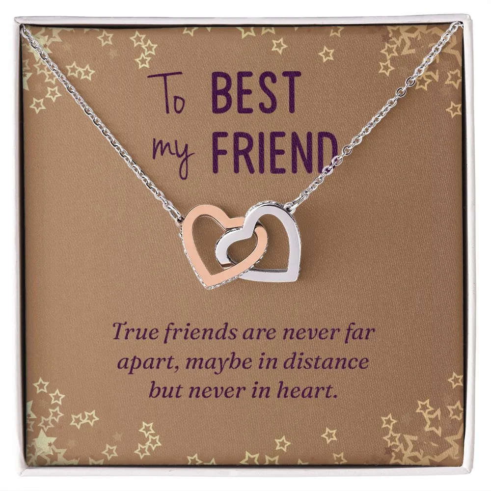 Best Friend Gifts for Birthday Christmas Necklace Gift