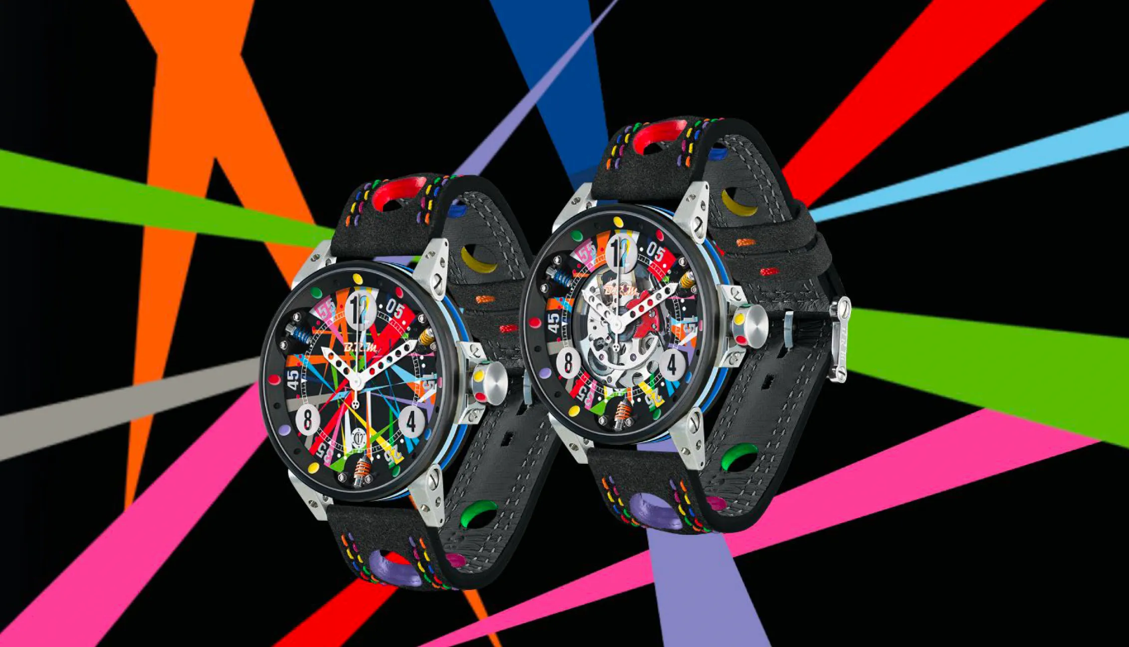 BM Watch V6-44 SA Art Car Limited Edition