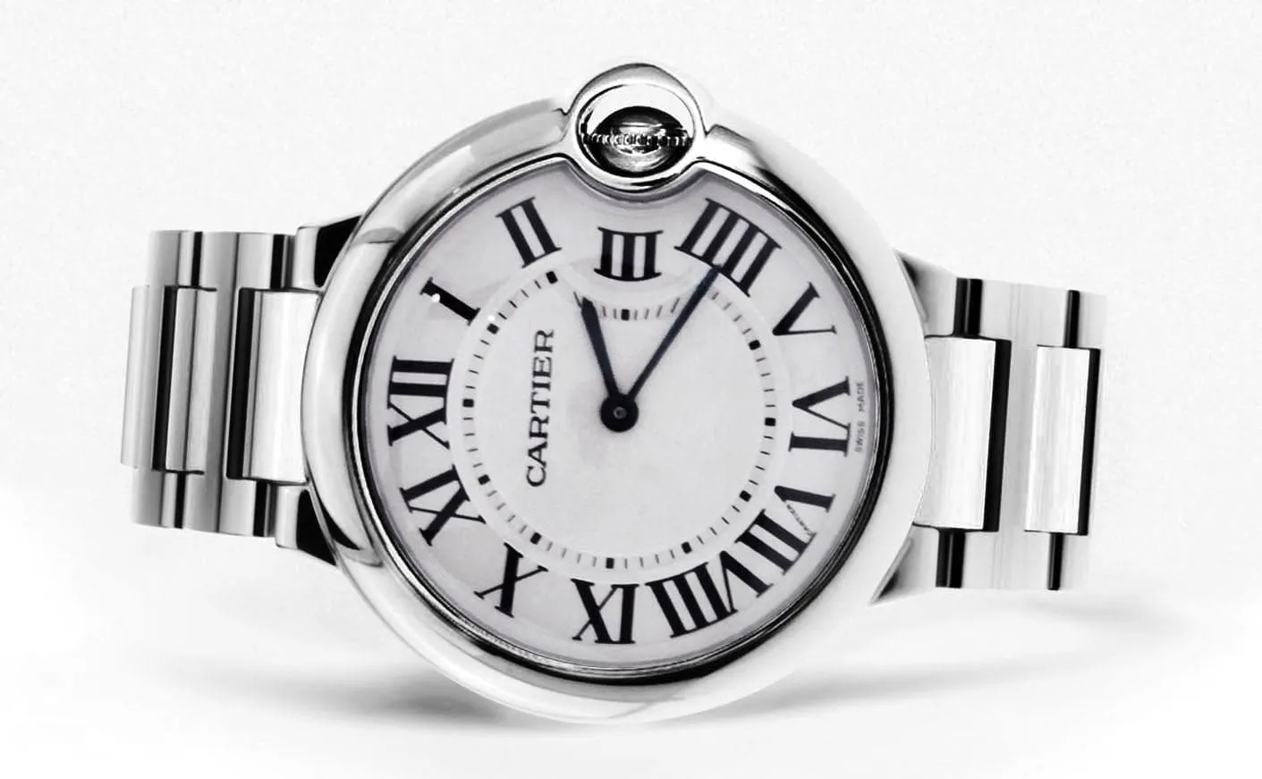 Cartier Ballon Bleu Watch For Women | Stainless Steel | 28.6 Mm