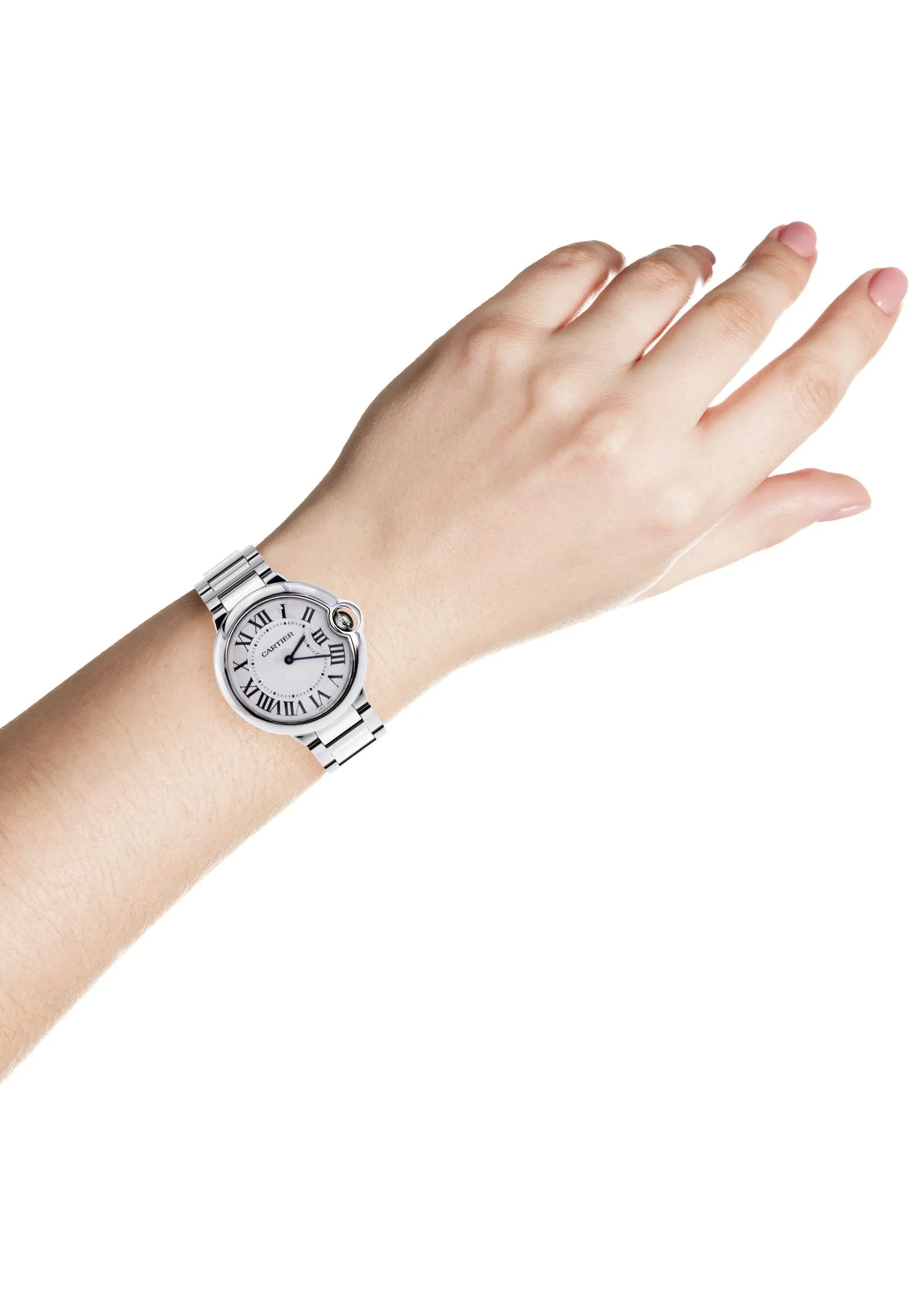 Cartier Ballon Bleu Watch For Women | Stainless Steel | 28.6 Mm