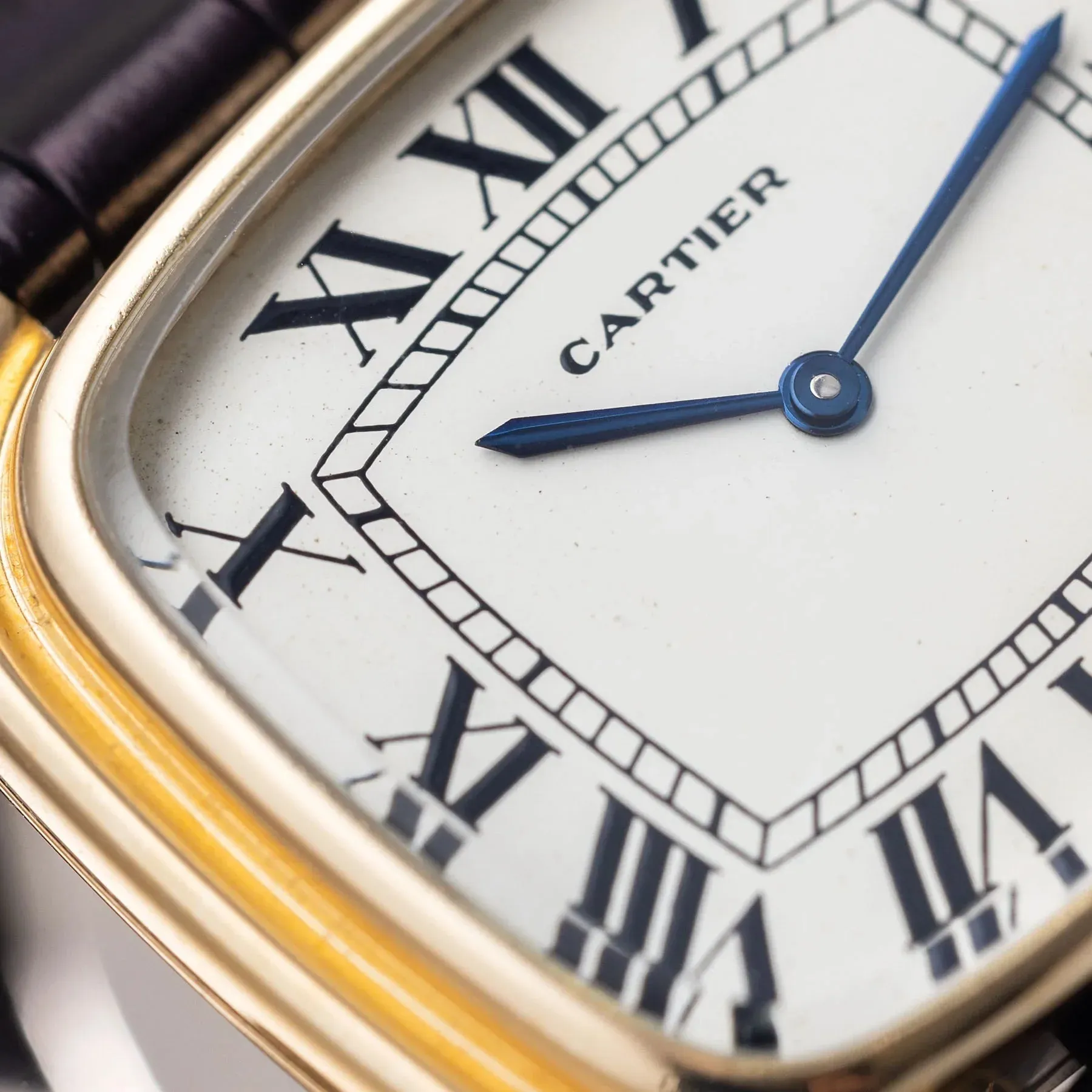 Cartier Gondole Horizontale Jumbo 18kt yellow gold - Paris Dial