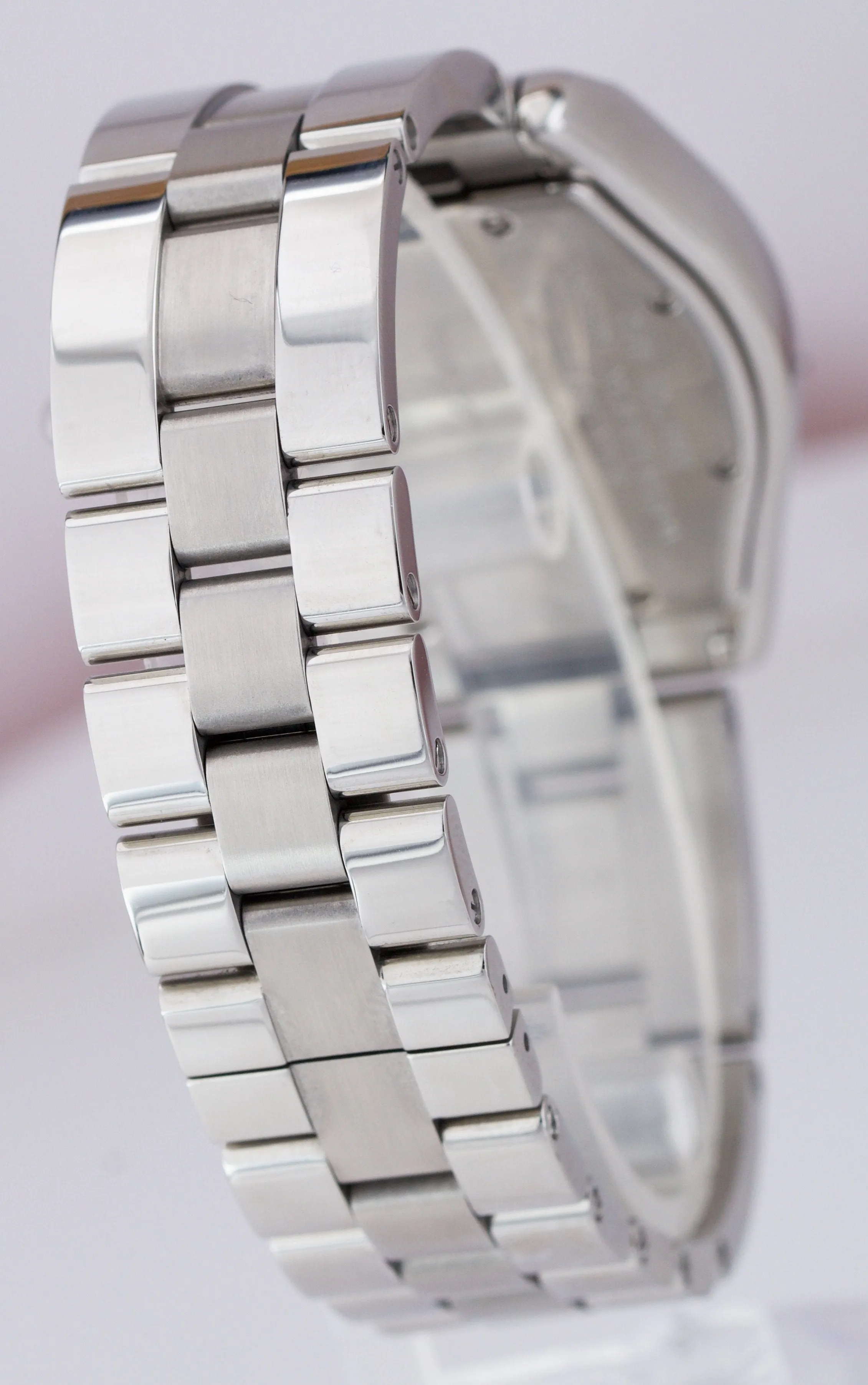 Cartier Roadster Large Silver Guilloché 36mm Automatic Watch 2510 / W62025V3