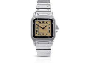 Cartier Santos Galbee Large Model Steel Quartz Watch