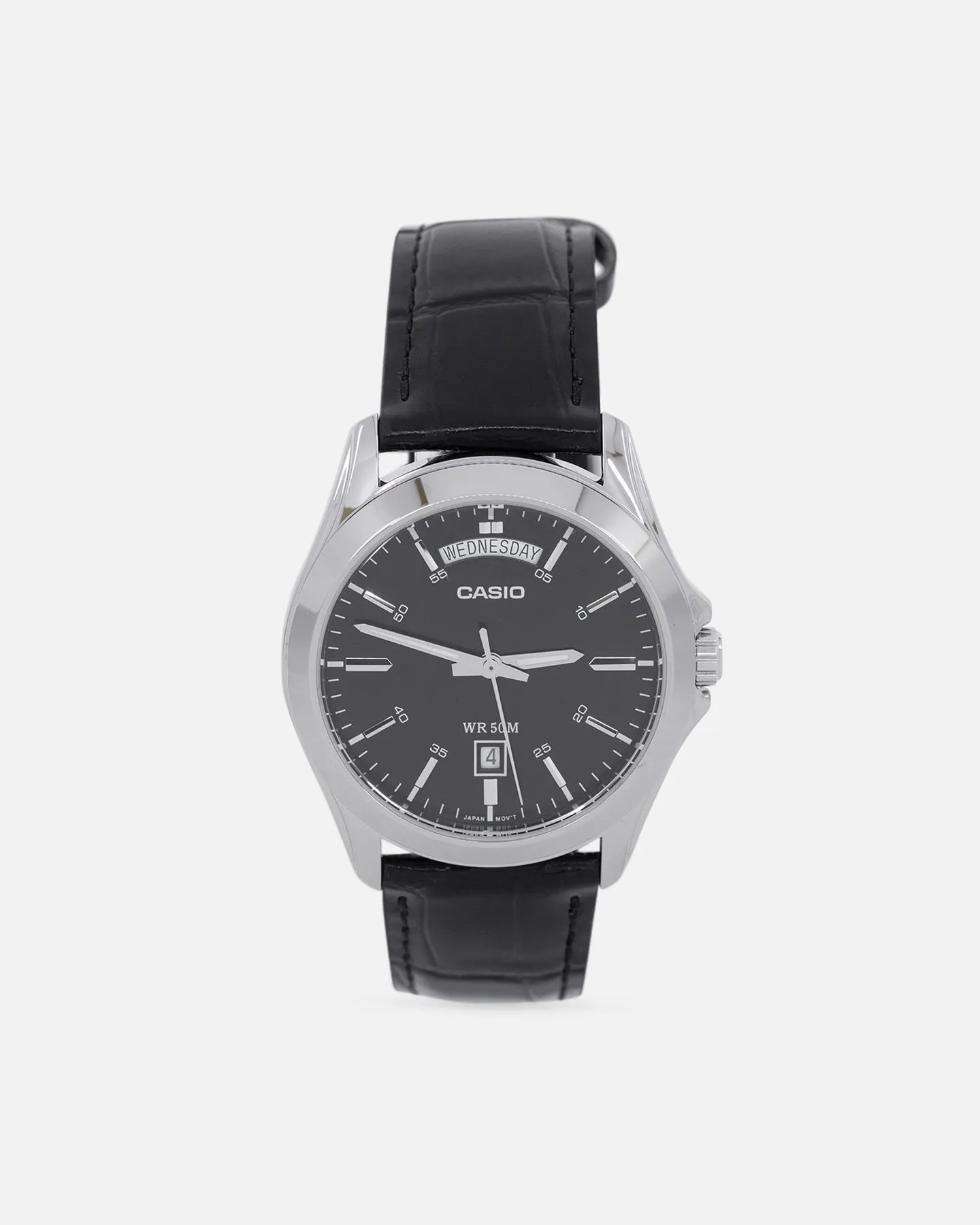 Casio MTP-1370L-1AVDF Watch Black/Silver