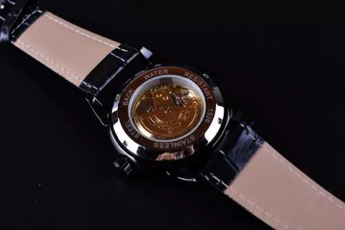 Classy Men Watch Royal Black/Gold