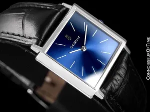 Corum Mens Square Dress Watch - Stainless Steel