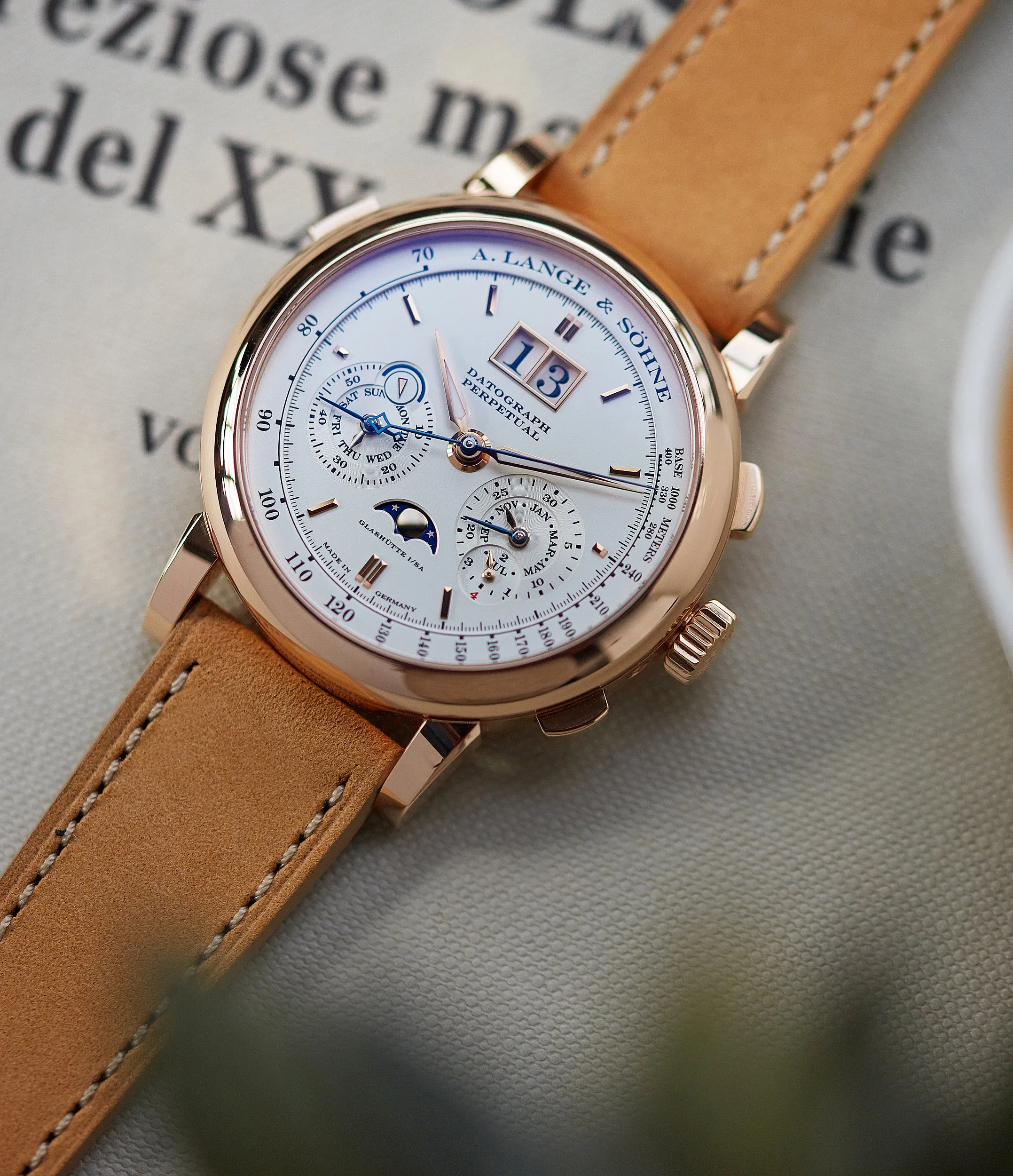 Datograph | Perpetual Calendar Chronograph | Pink Gold