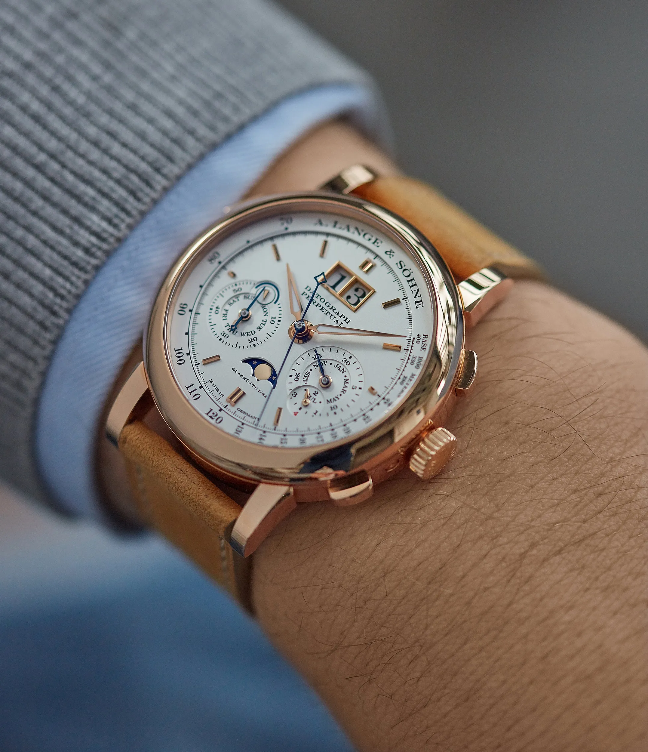 Datograph | Perpetual Calendar Chronograph | Pink Gold