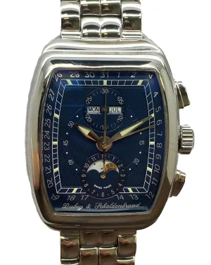 Dubey & Schaldenbrand Triple Calendar Moonphase Gran Chrono Astro Blue Dial Automatic Men's Watch