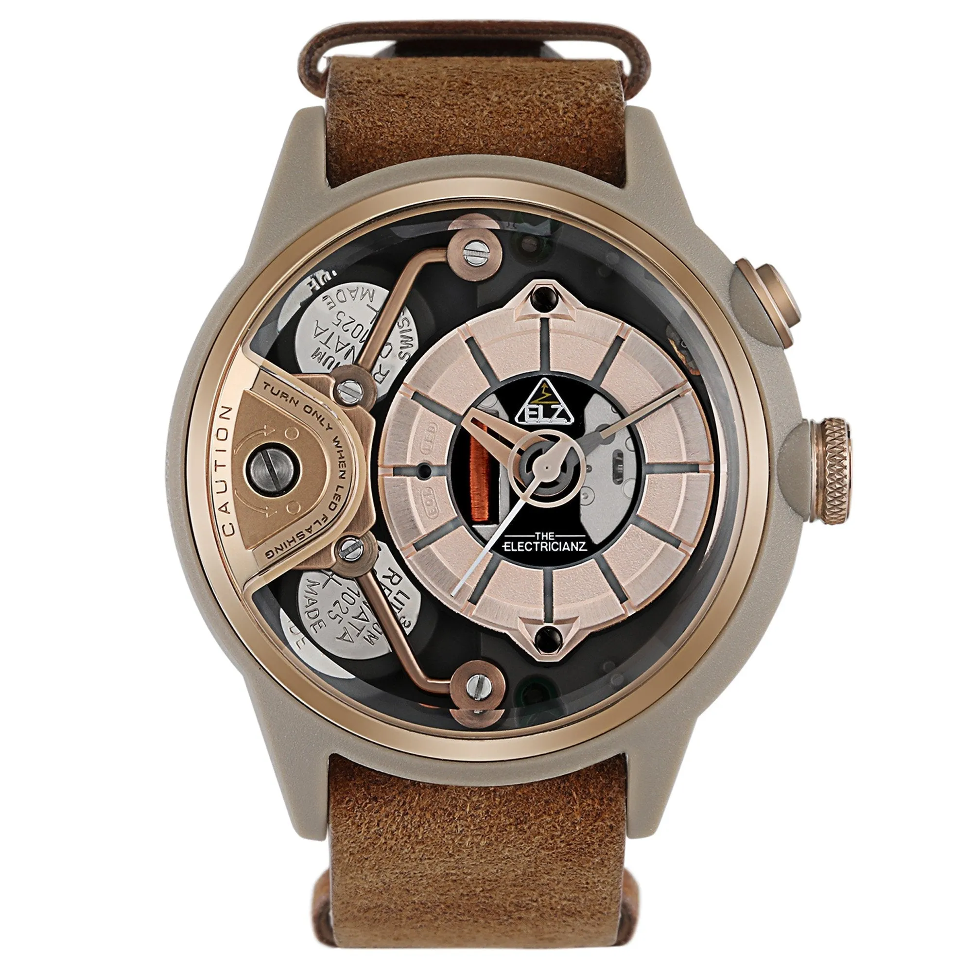 Electricianz Brown Dezert Watch ZZ-A2C/01