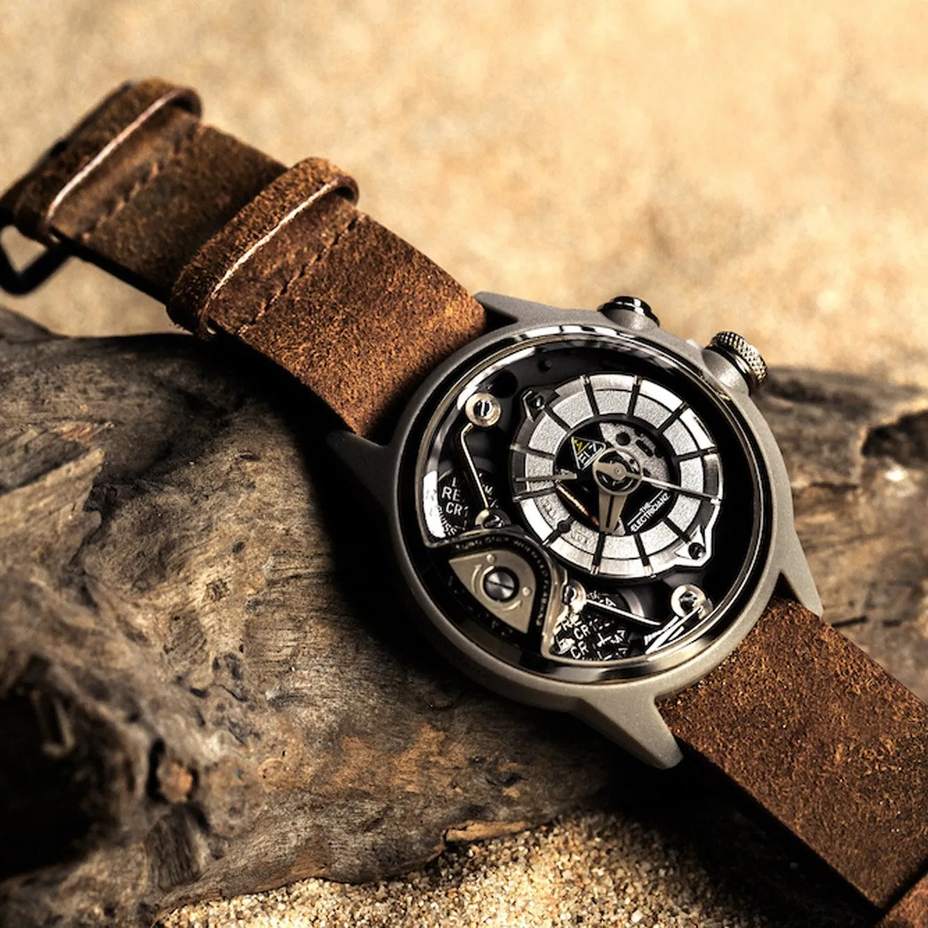 Electricianz Brown Dezert Watch ZZ-A2C/01