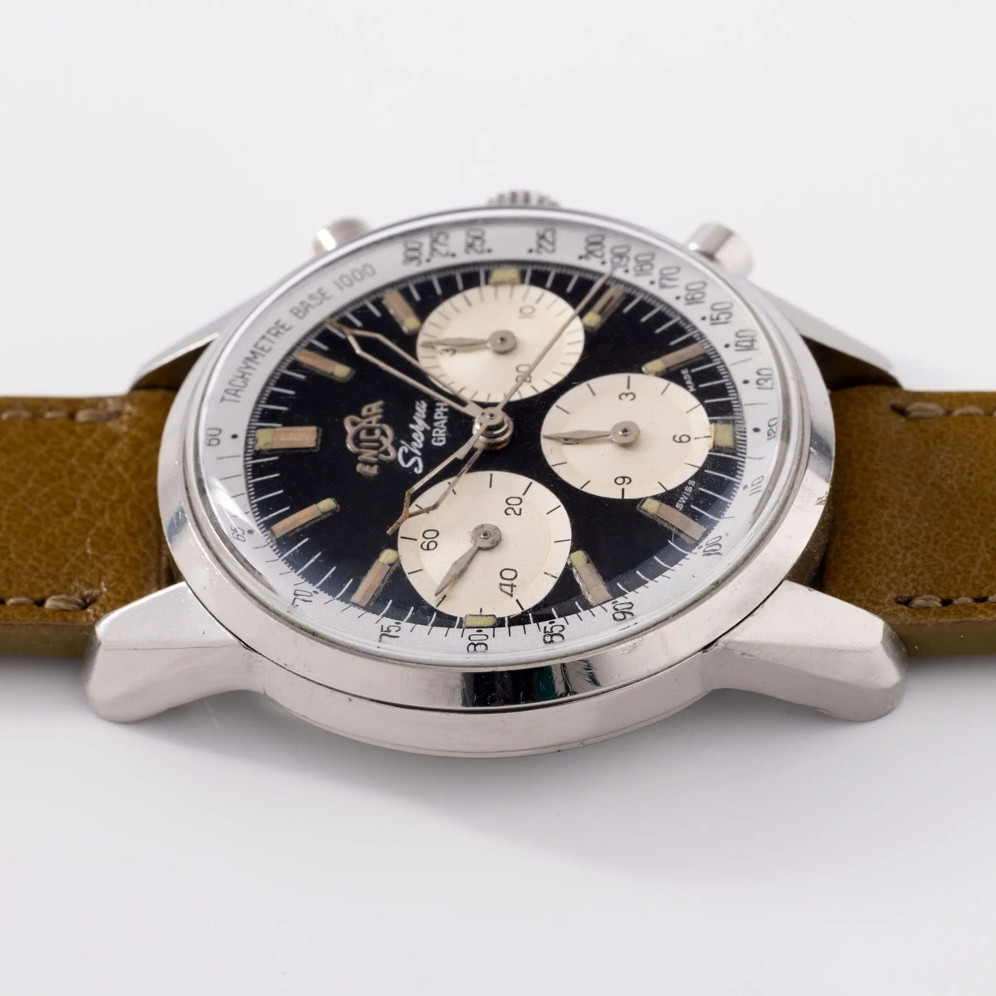 Enicar Sherpa Graph Mk1 Sterling Moss Chronograph