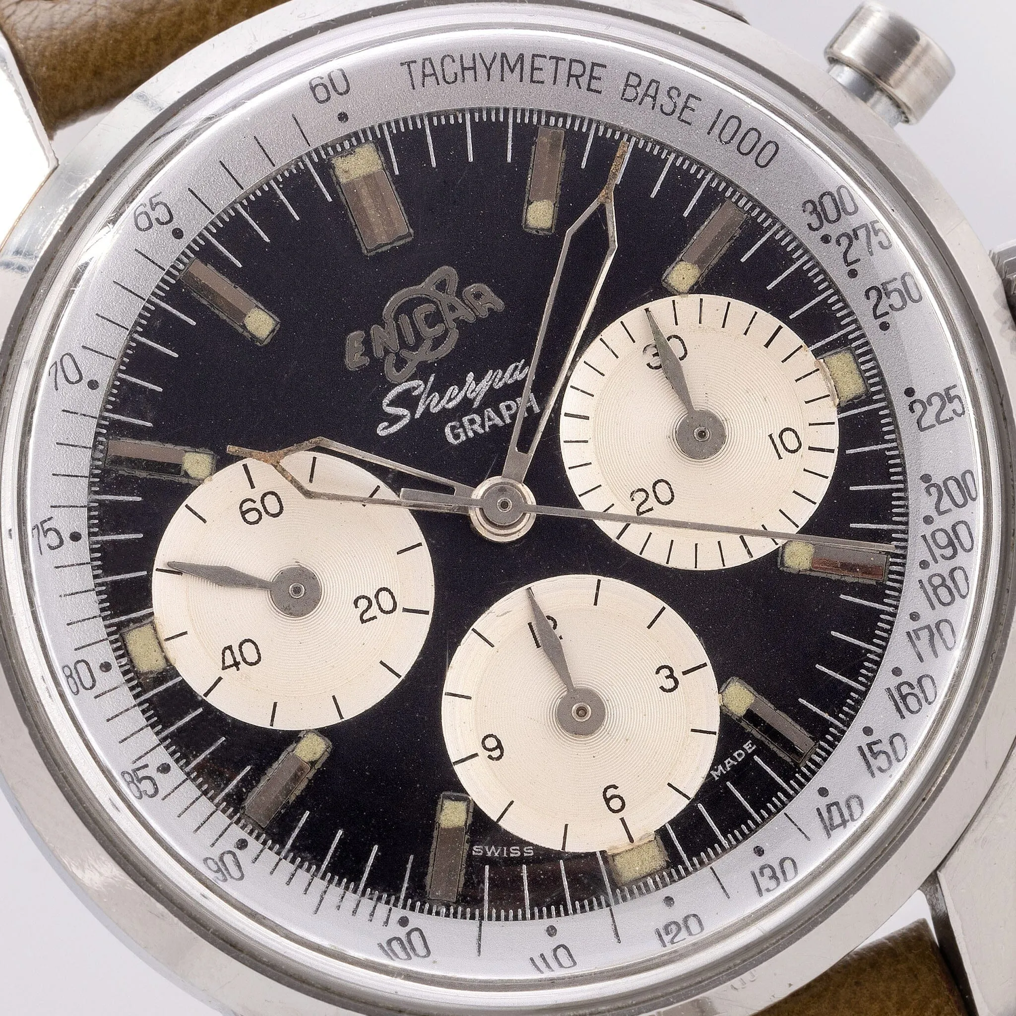 Enicar Sherpa Graph Mk1 Sterling Moss Chronograph