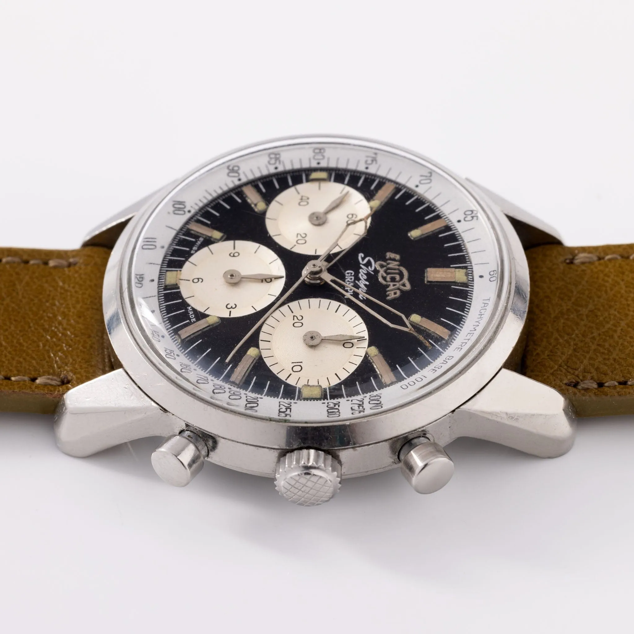 Enicar Sherpa Graph Mk1 Sterling Moss Chronograph