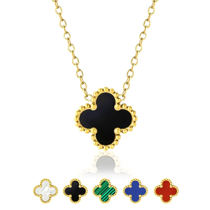 Flower Pendant Necklace in Plated Yellow Gold