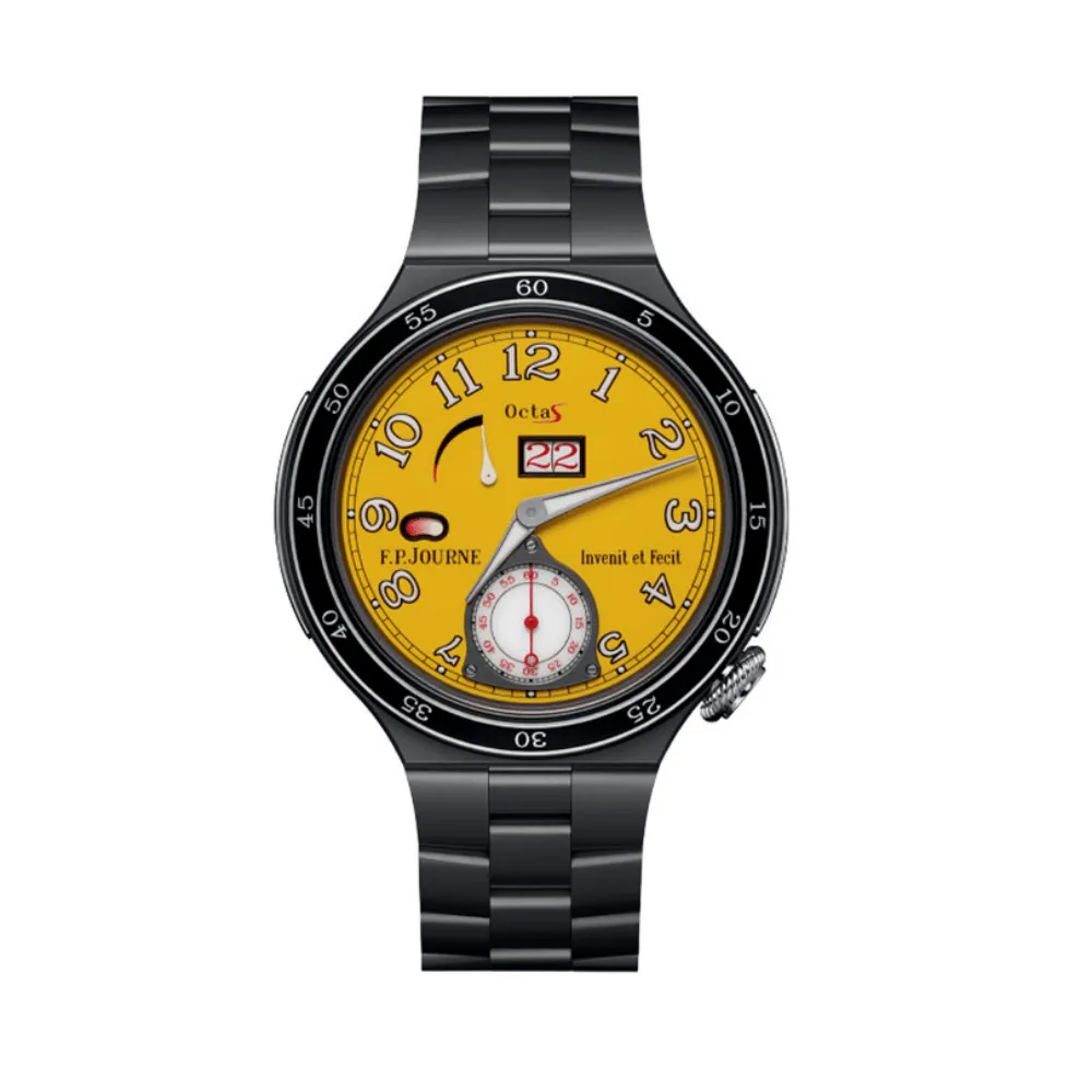 F.P. Journe Linesport Octa Sport Automatique Reserve Yellow Dial Titanium