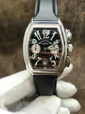 Franck Muller Conquistador 8005 CC Black Dial Automatic Watch