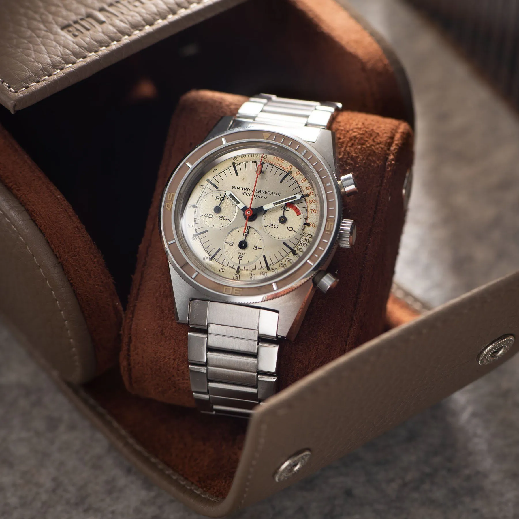 Girard Perregaux Olimpico Chronograph Ref 9075-AF