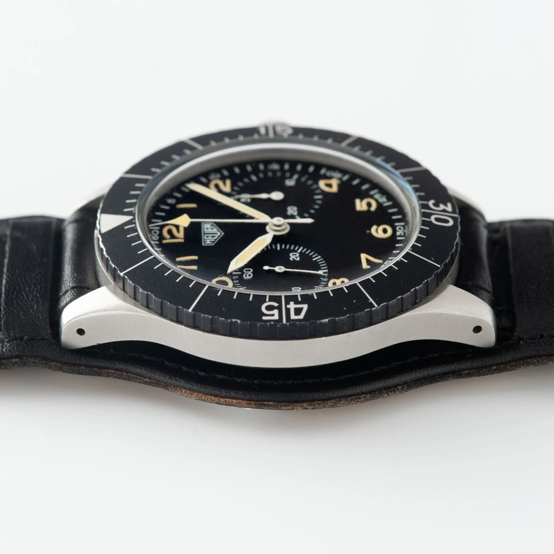 Heuer Chronograph Bundeswehr Issued Chrono 1550SG