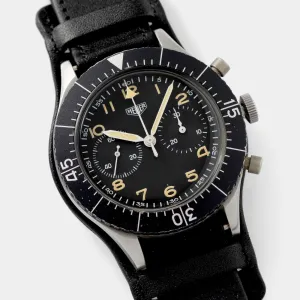 Heuer Chronograph Bundeswehr Issued Chrono 1550SG