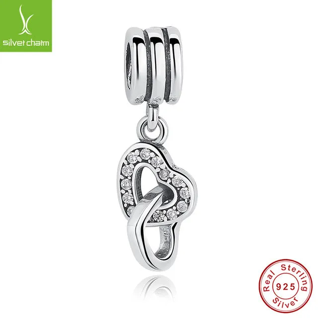 Hot Sale Genuine 100% 925 Sterling Silver Pendant Charm Dangle Fit Original pandora Bracelet Necklace Authentic Jewelry MUM Gift