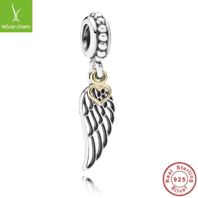 Hot Sale Genuine 100% 925 Sterling Silver Pendant Charm Dangle Fit Original pandora Bracelet Necklace Authentic Jewelry MUM Gift