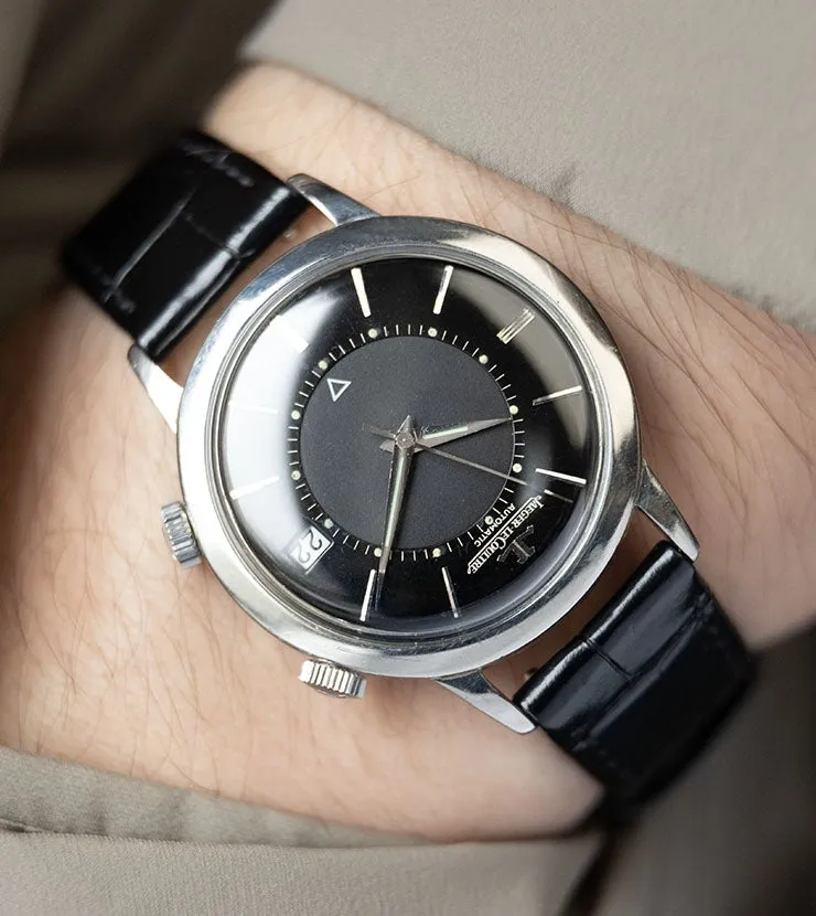 Jaeger le Coultre Memovox Black Dial Ref E855