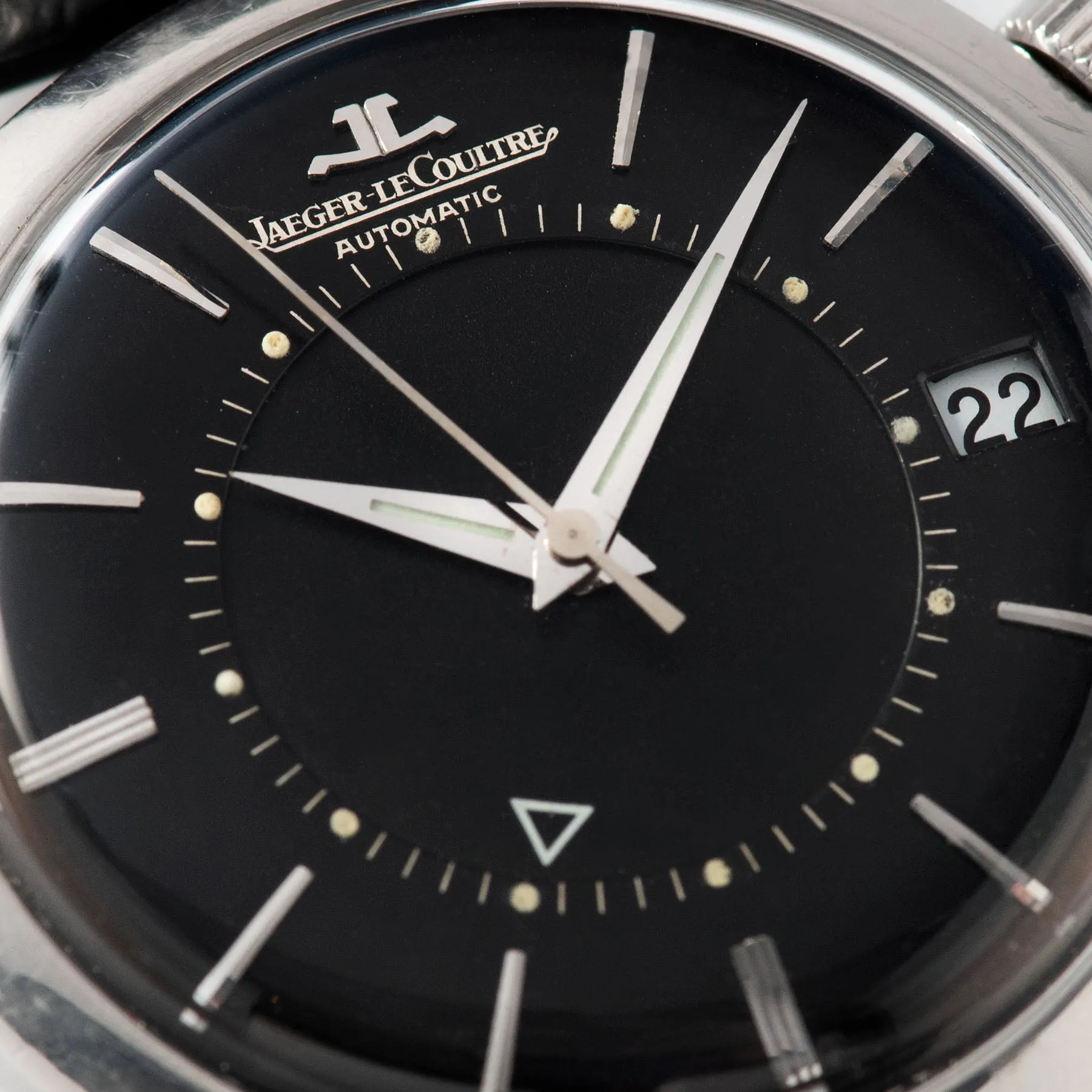 Jaeger le Coultre Memovox Black Dial Ref E855