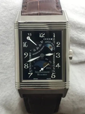 Jaeger-Lecoultre Reverso 270.3.63 Black Dial Hand Wind Men's Watch