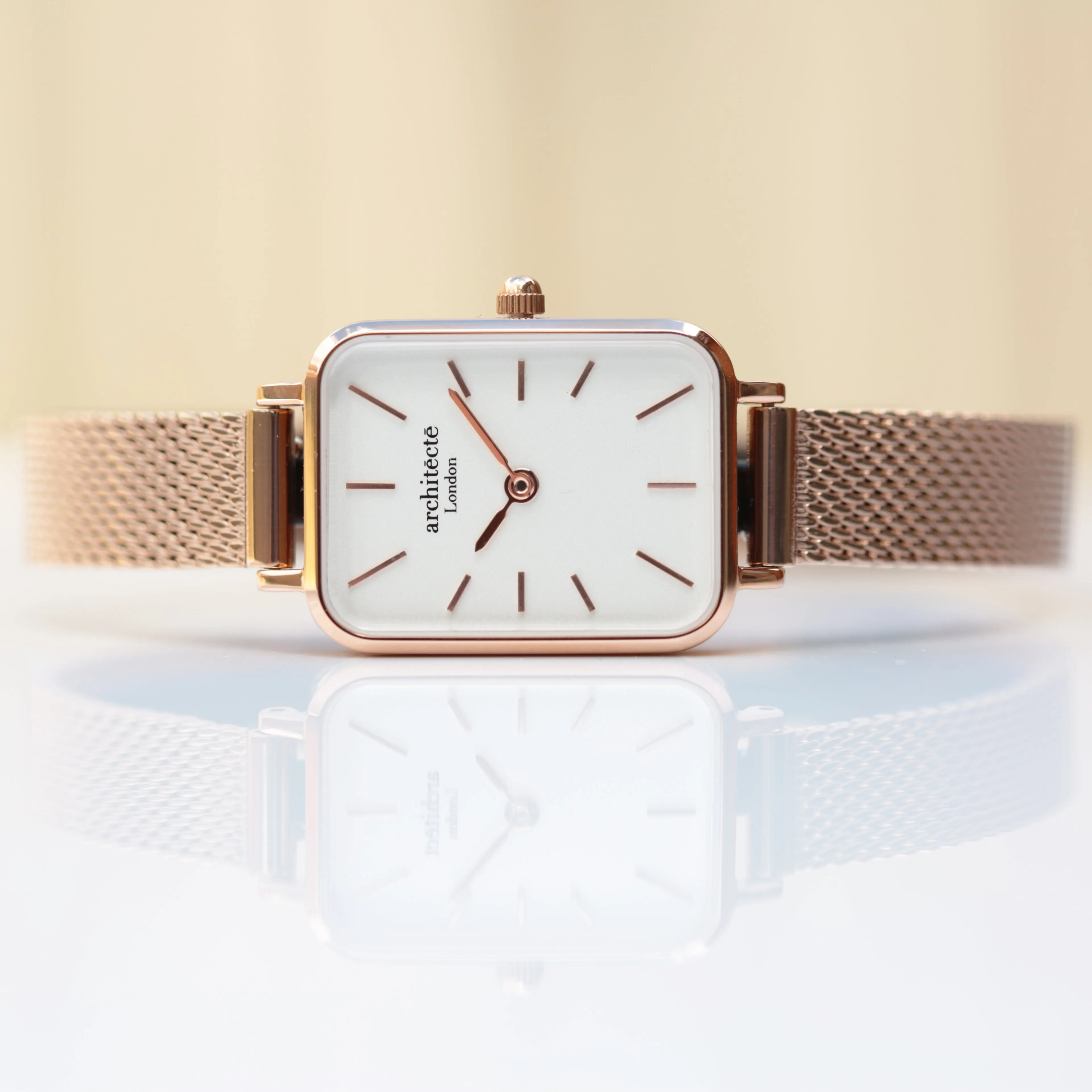 Ladies Archiect Lille - Rose Gold - Modern Font Engraving