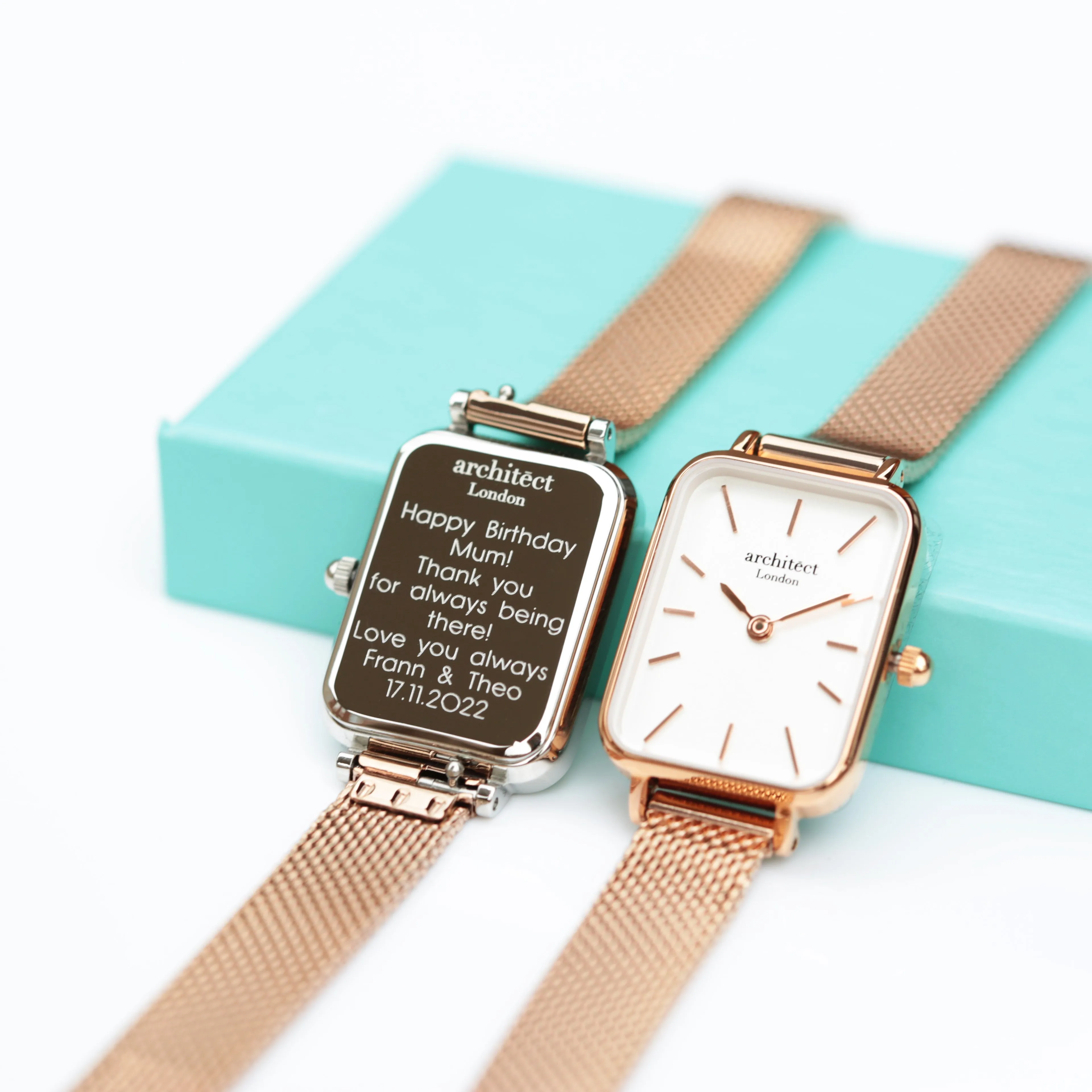 Ladies Archiect Lille - Rose Gold - Modern Font Engraving