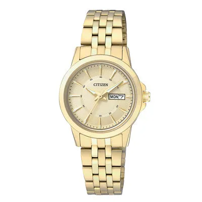 Ladies' Citizen Quartz Watch  Champagne Dial