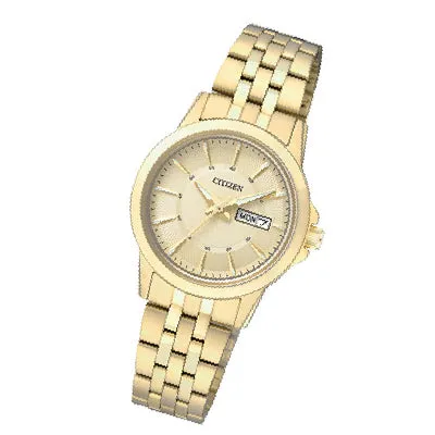 Ladies' Citizen Quartz Watch  Champagne Dial