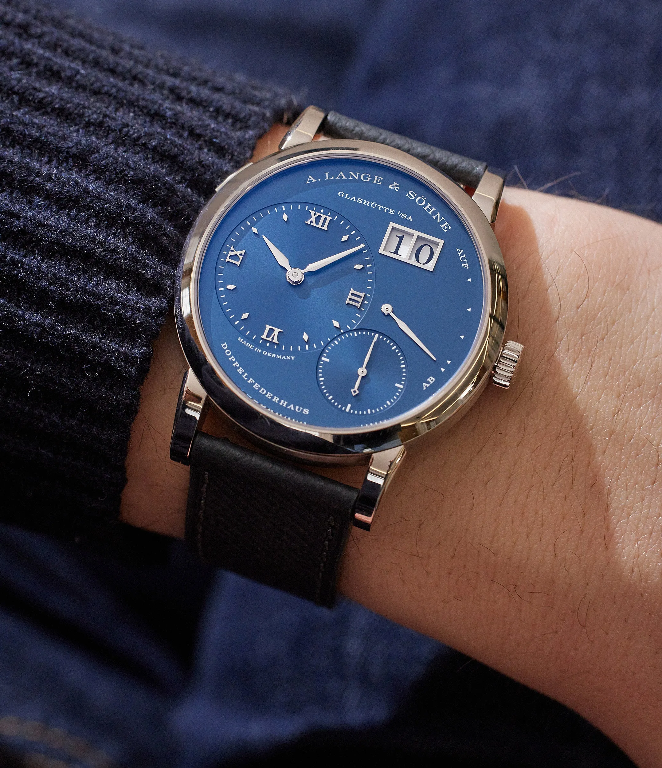 Lange 1 “Blue Series” | 191.028 | White Gold